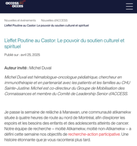 Collaboration interprofessionnelle de navigateurs autochtones au sein d’une équipe communautaire dans l’offre de soins de proximité aux personnes en situation d’itinérance